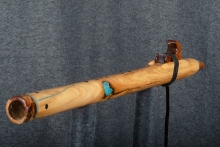 Black Locust Wood Native American Flute, Minor, Low E-4, #Q2H (5)